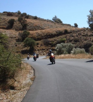 Motorradreise durch den Süden von Kreta - Griechenland